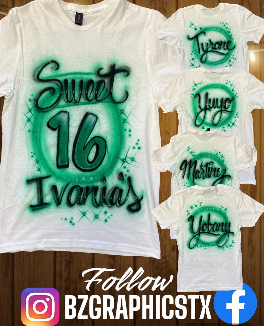 Double Sided Court of Honor Quince Shirts