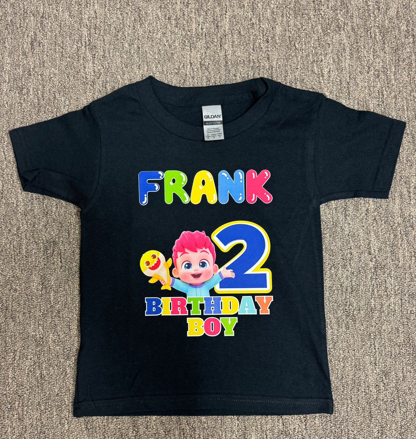 BABY FINN BIRTHDAY SHIRTS