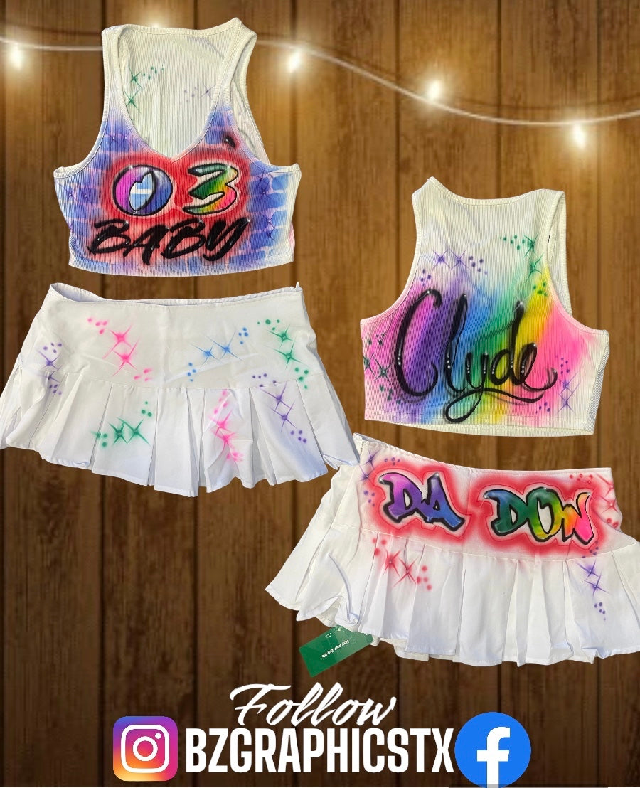 **Local Customers** Ladies Custom Airbrushed Designs!!