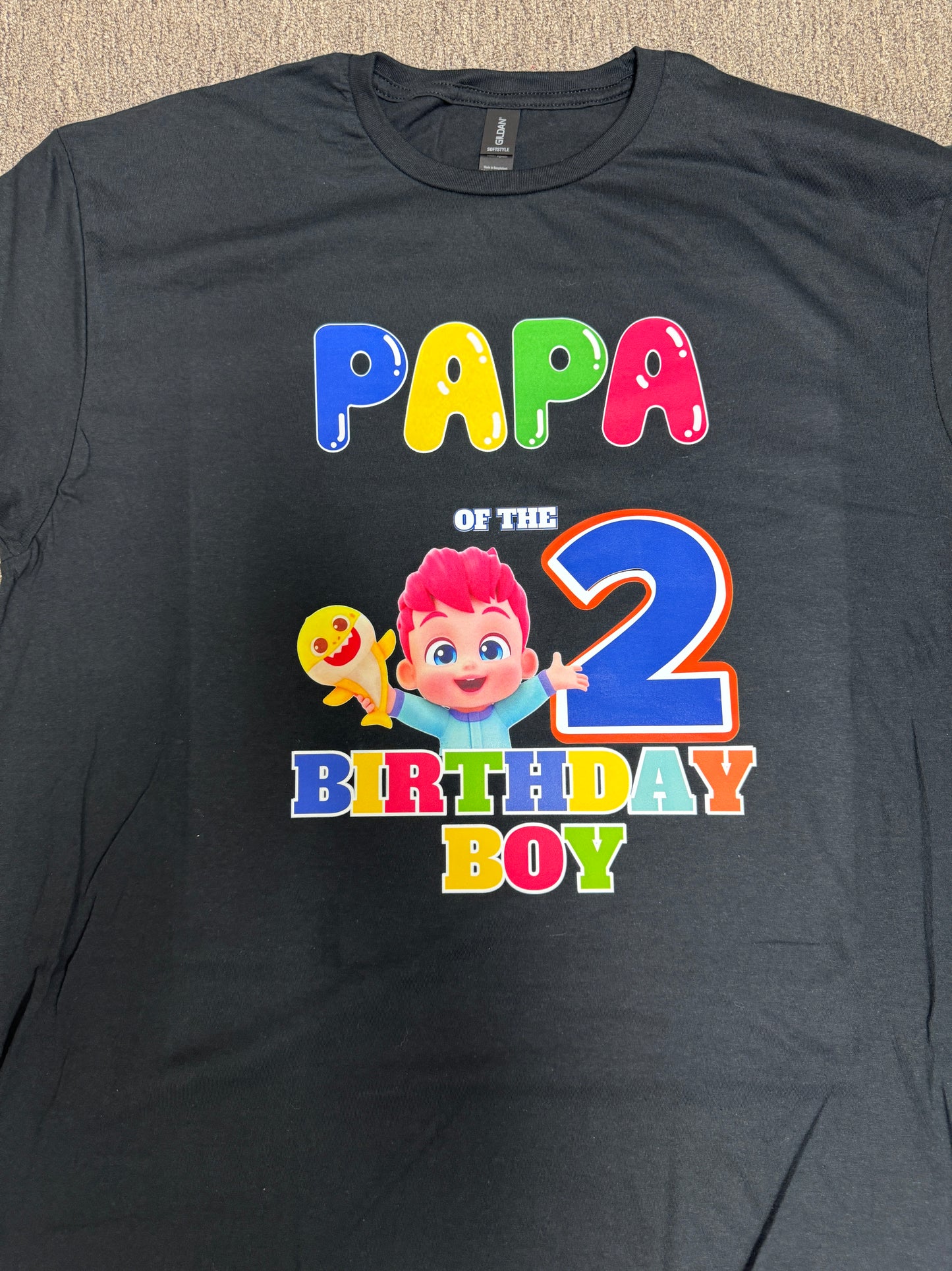 BABY FINN BIRTHDAY SHIRTS