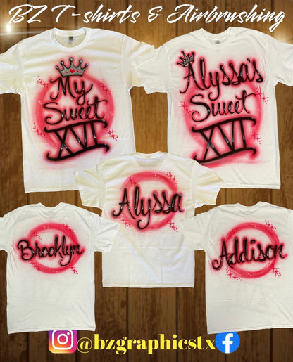 Double Sided Court of Honor Quince Shirts