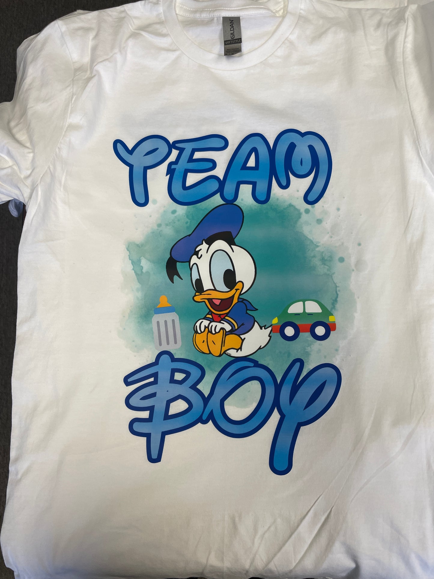 Donald & Daisy Gender Reveal Shirts