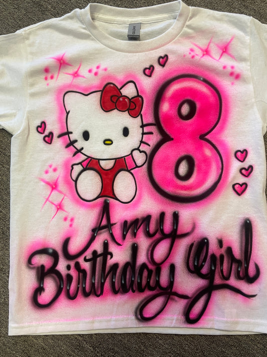 AIRBRUSHED HELLO KITTY