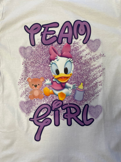 Donald & Daisy Gender Reveal Shirts