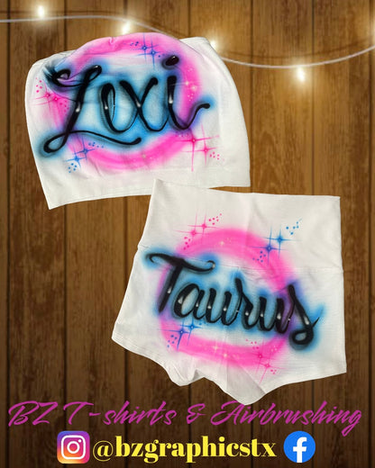 **Local Customers** Ladies Custom Airbrushed Designs!!